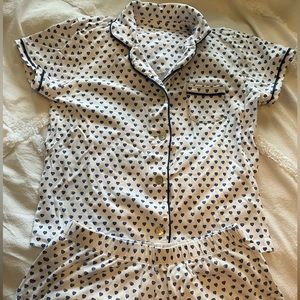 roller rabbit blue heart polo pajamas